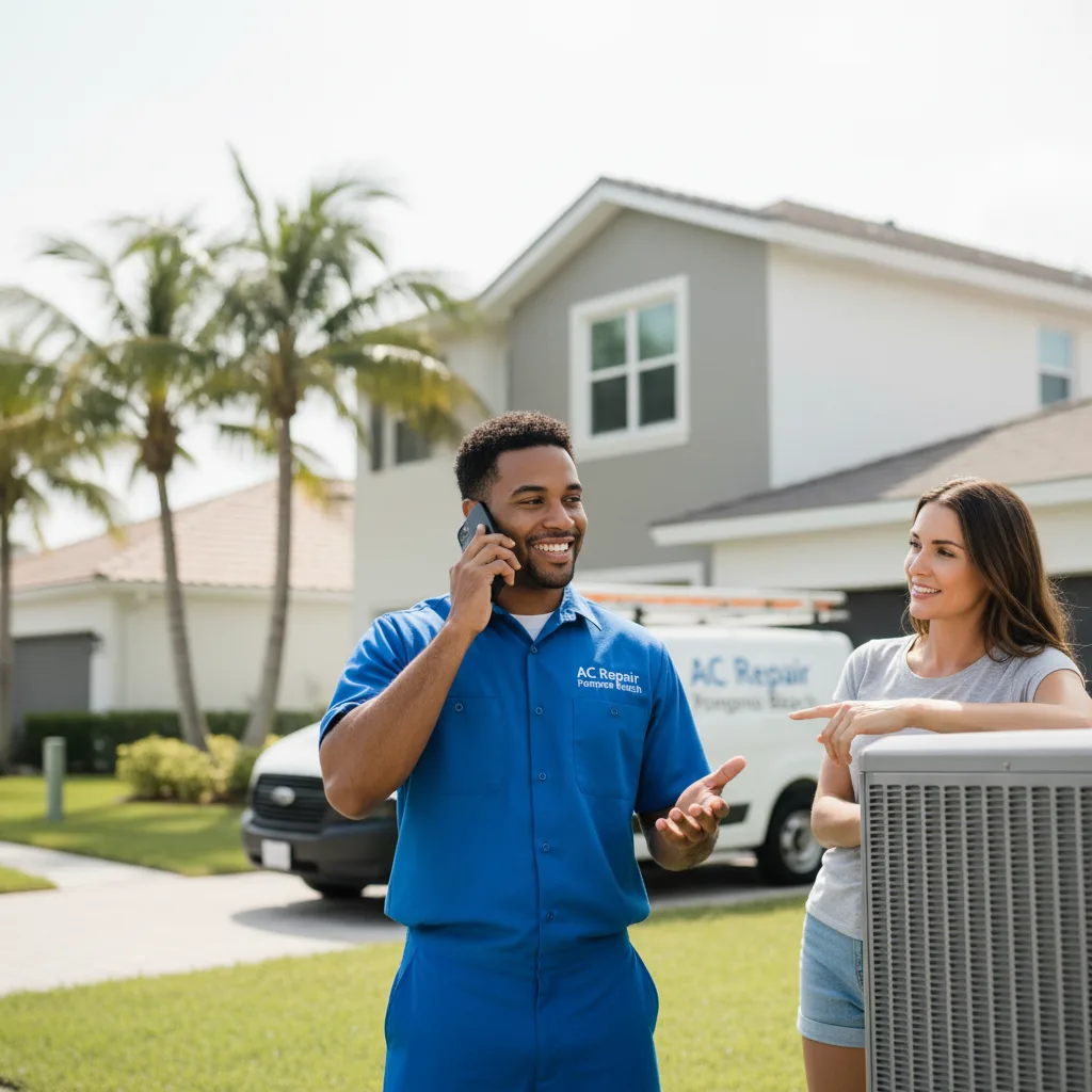 AC Repair Pompano Beach customer support in Brookland